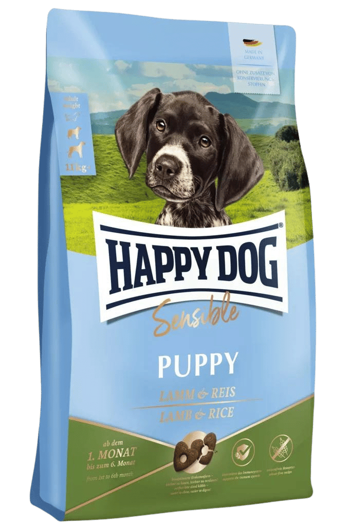 Happy Dog Sensible Puppy Lamm & Reis 4 kg