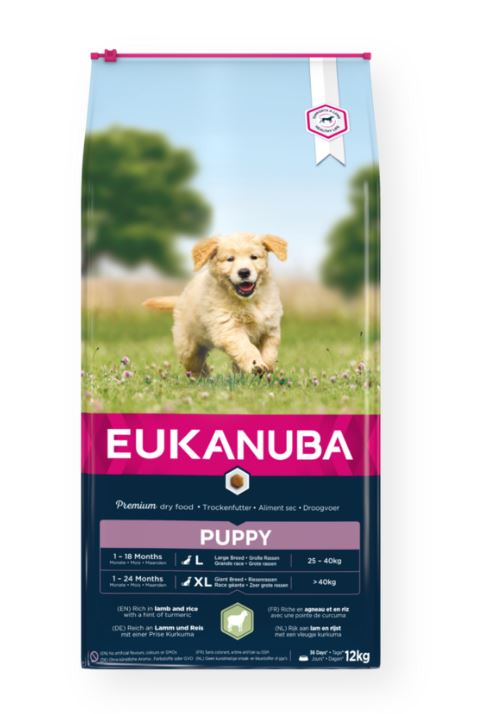 Eukanuba Canine Puppy Large Lamb & Rice 12 kg