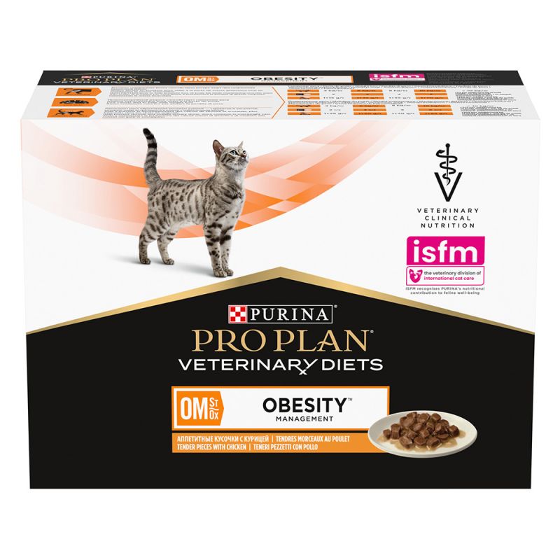 Pro Plan Cat Veterinary Diets OM Obesity Management 10 x 85 g