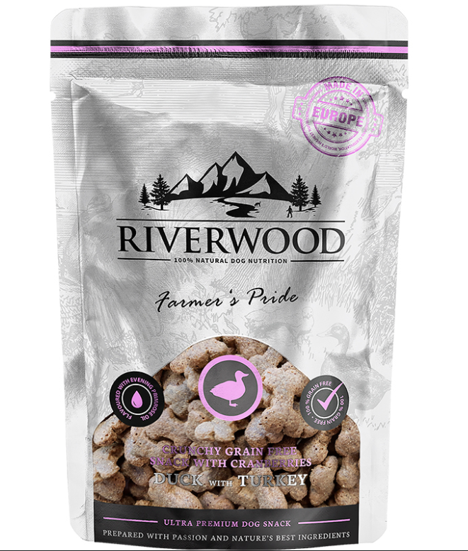 Riverwood rapea viljaton makupala ankka & kalkkuna 200 g