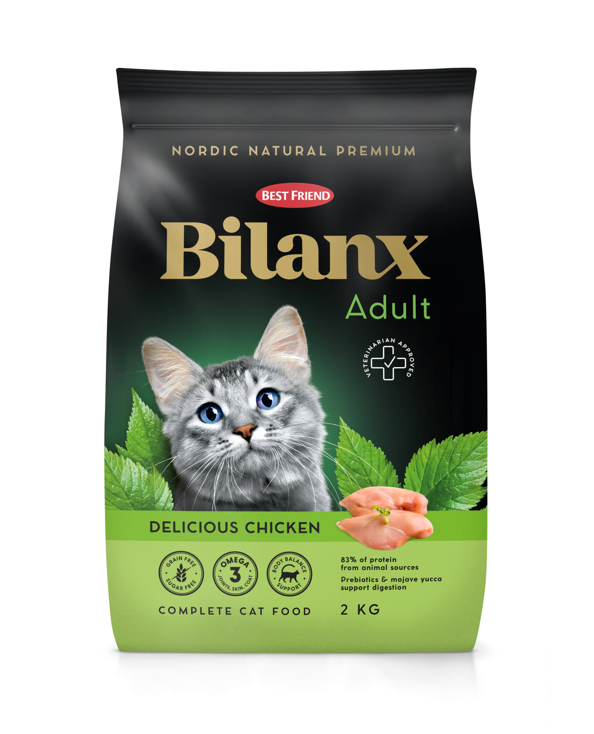 Best Friend Bilanx Adult kana kissalle 2 kg