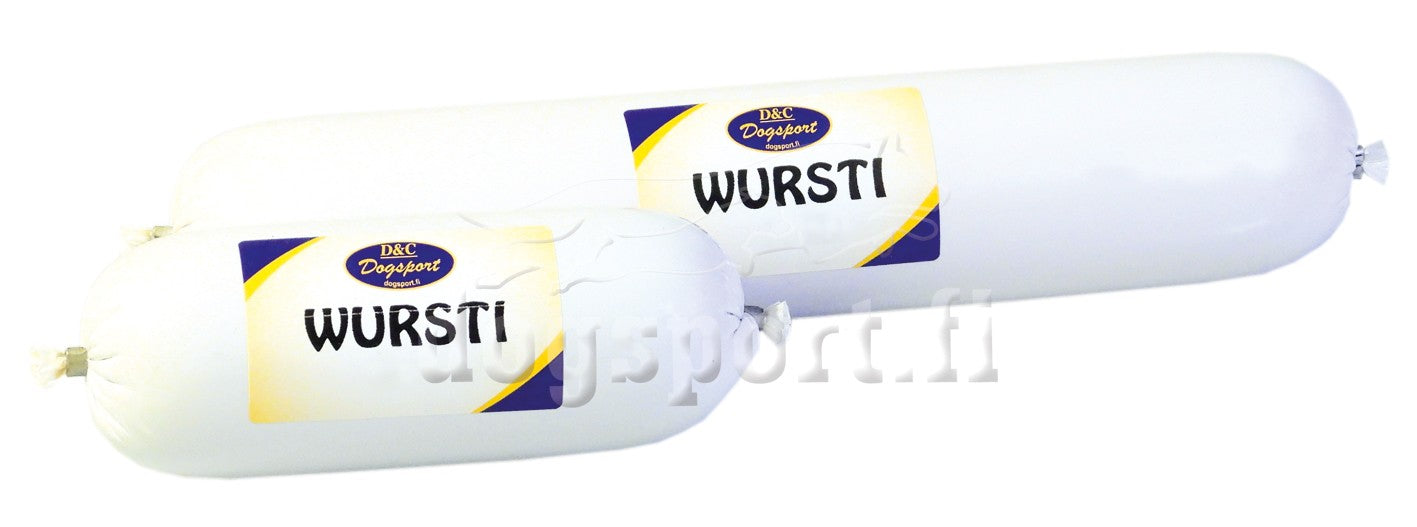 D&C Wursti treenimakkara lohi 400 g PÄIVÄYSTARJOUS