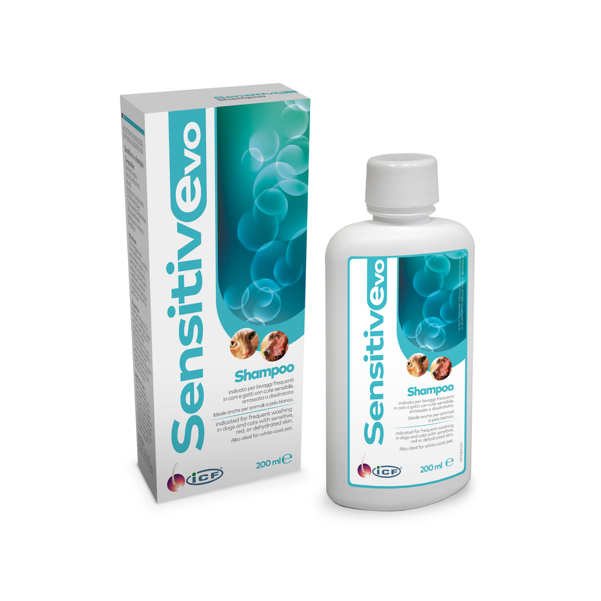 Sensitive Evo Shampoo koiralle ja kissalle 200 ml