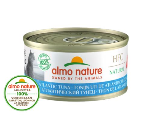 Almo Nature HFC Natural Atlantin tonnikala 24 x 70 g