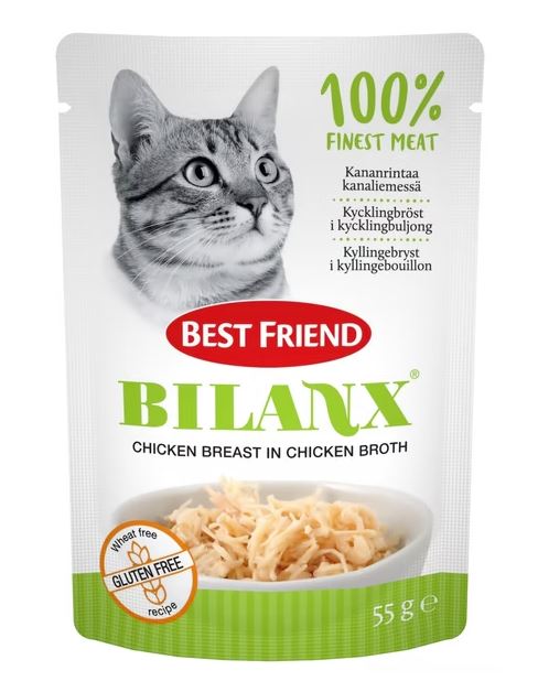 Bilanx kananrintaa kanaliemessä kissalle 24 x 55 g