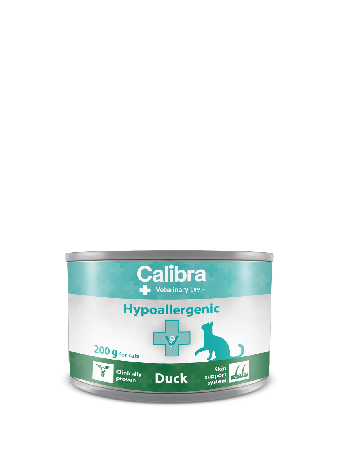Calibra Veterinary Diet Cat Hypoallergenic Ankka märkäruoka kissalle 6 x 200 g