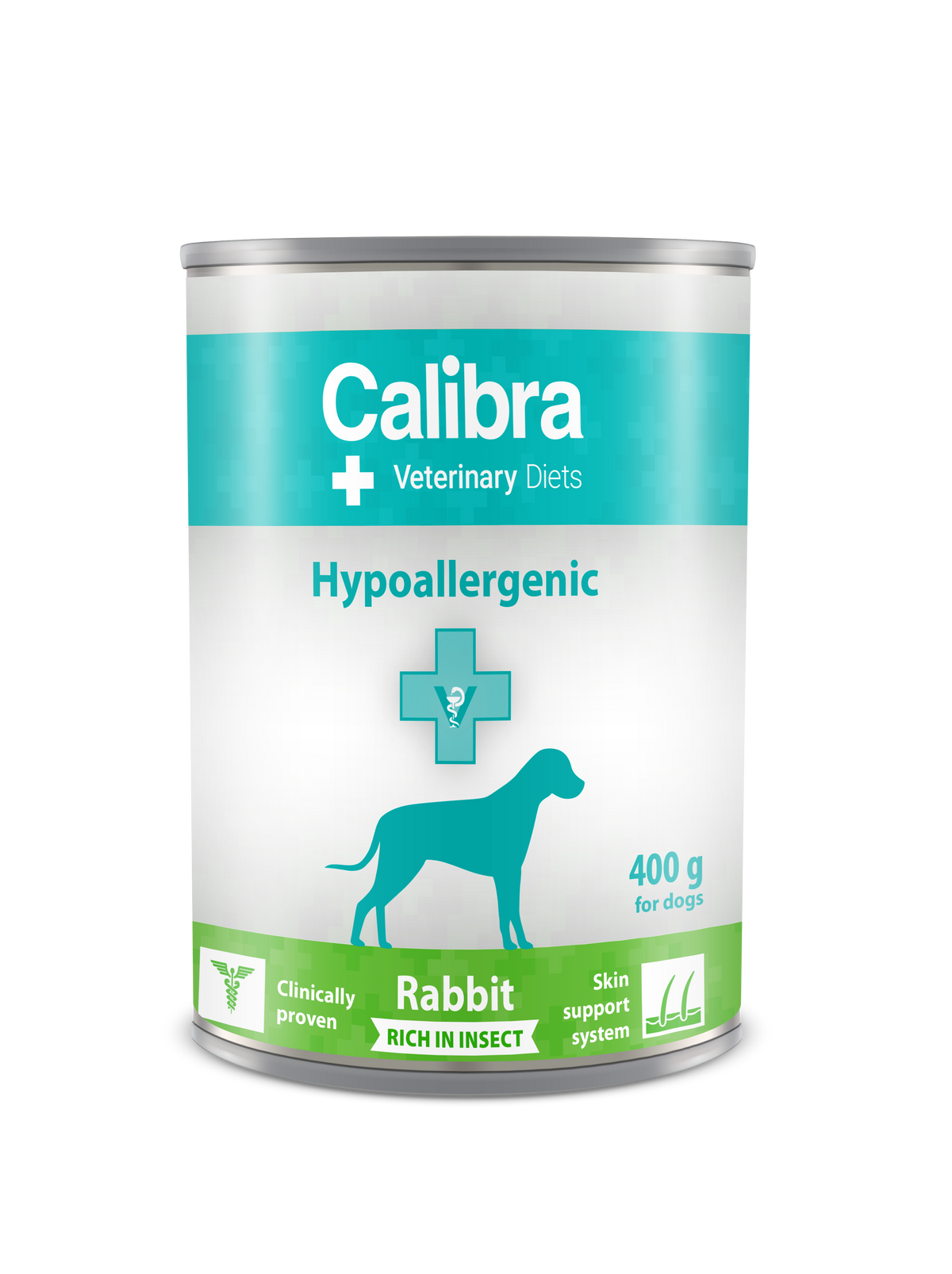 Calibra Veterinary Diet Dog Hypoallergenic Kani & Hyönteinen märkäruoka koiralle 6 x 400 g