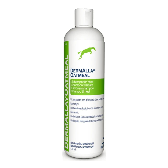 DermAllay Oatmeal Shampoo hevosille 473 ml