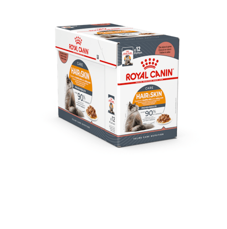 Royal Canin Hair & Skin Care in Gravy kissalle 12 x 85 g