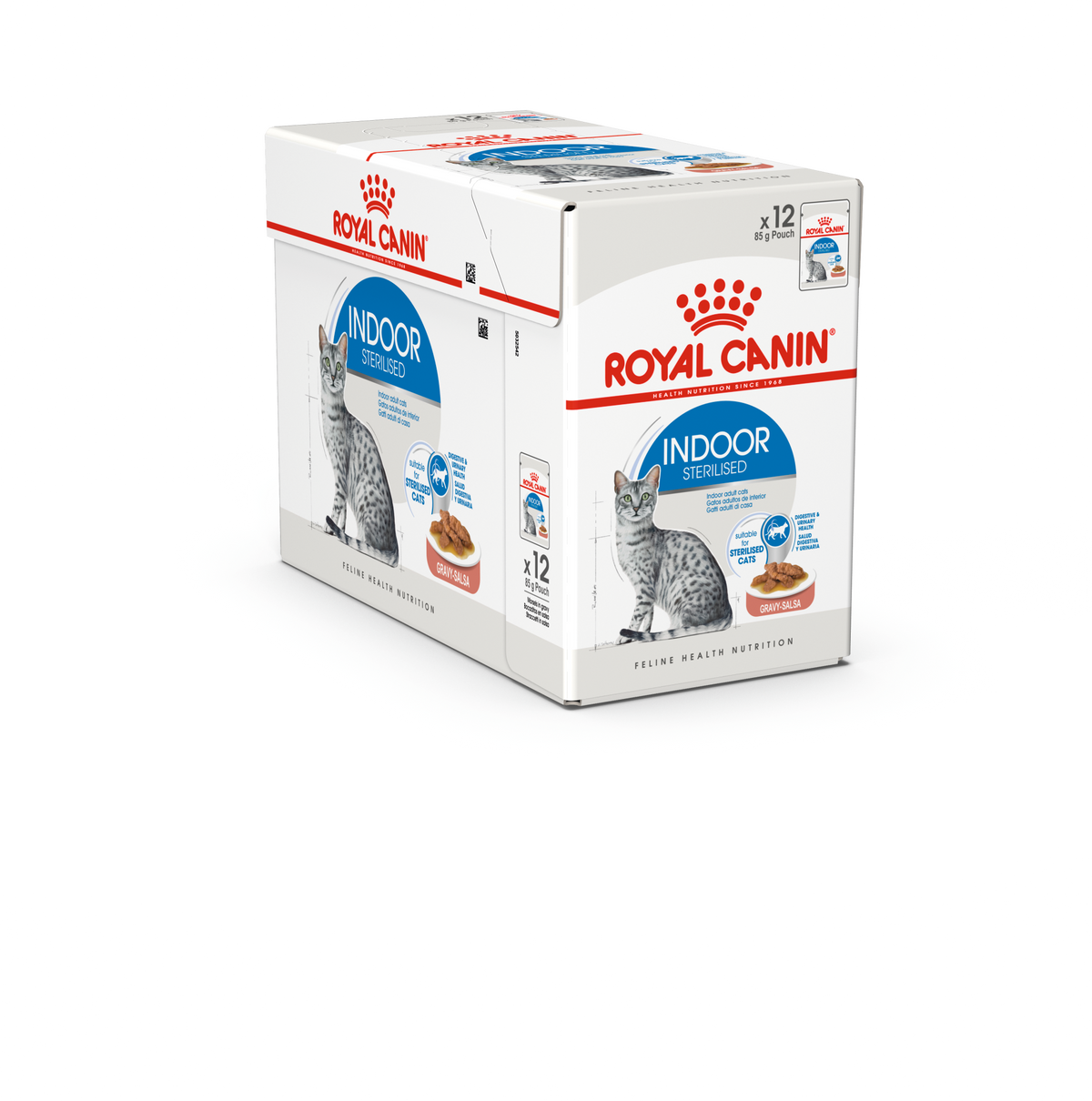 Royal Canin Indoor Sterilised Gravy kissalle 12 x 85 g