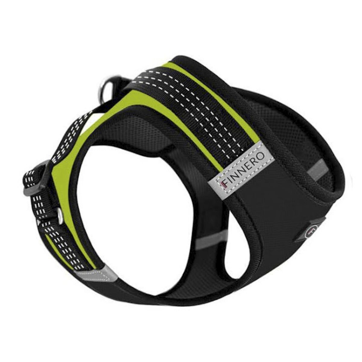 FinNero Hali liivivaljas musta-keltainen XXXS