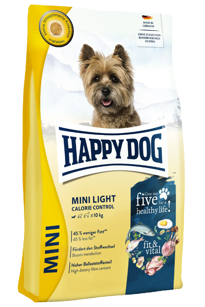 Happy Dog Fit&Vital Mini Light – Calorie Control 4 kg