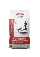 Arion High Energy All Breed koiralle 12 kg