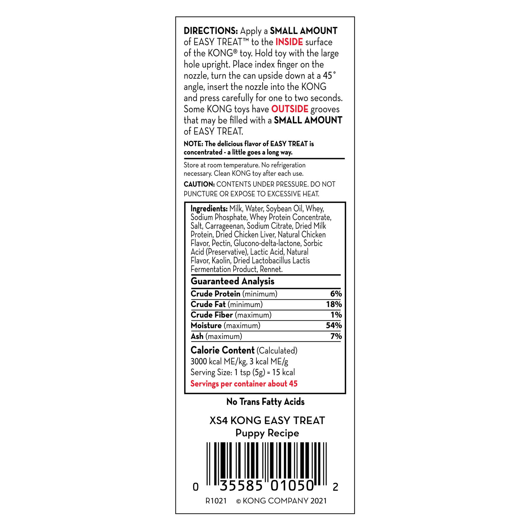 Kong Easy Treat pennuille 236 ml