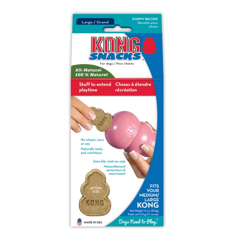 KONG Snacks Puppy L 312 g PÄIVÄYSTARJOUS