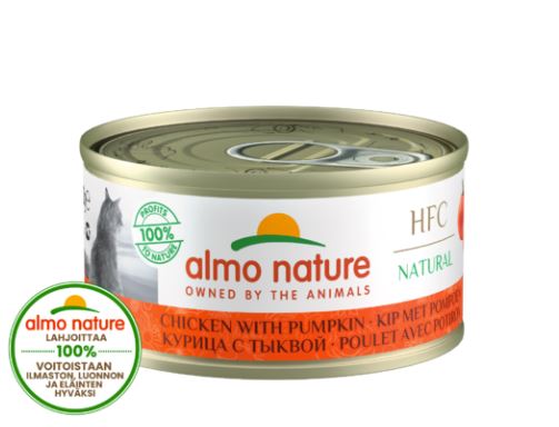 Almo Nature HFC Natural Kana ja Kurpitsa 70 g