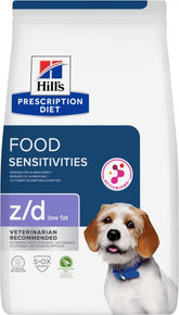 Hill's Prescription Diet z/d Low Fat Hydrolysed Soy Food Sensitivities koiralle 1,5 kg