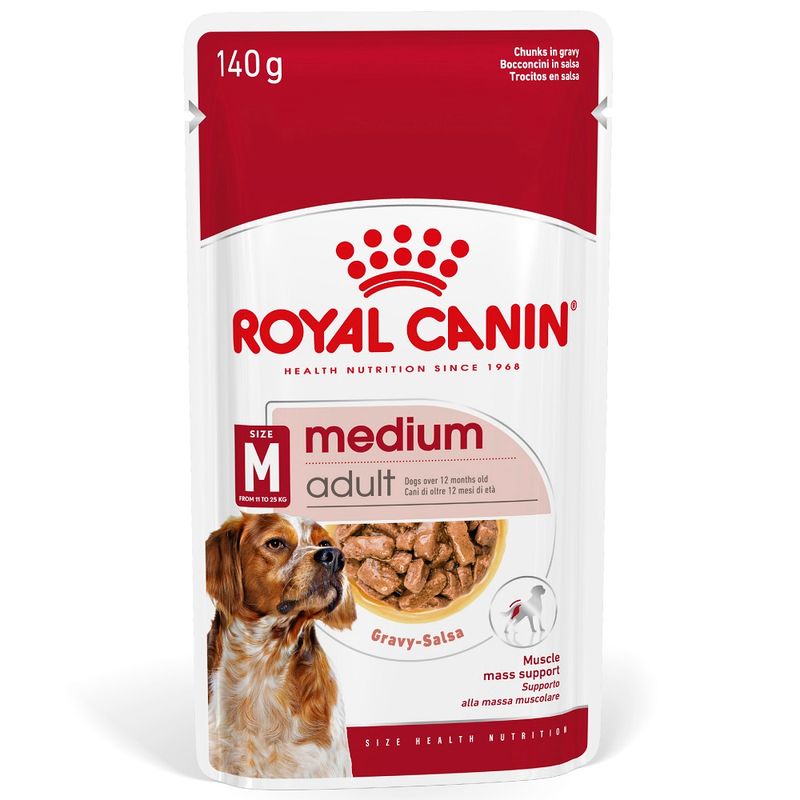 Royal Canin Medium Adult koiralle 140 g MAISTELUPAKKAUS