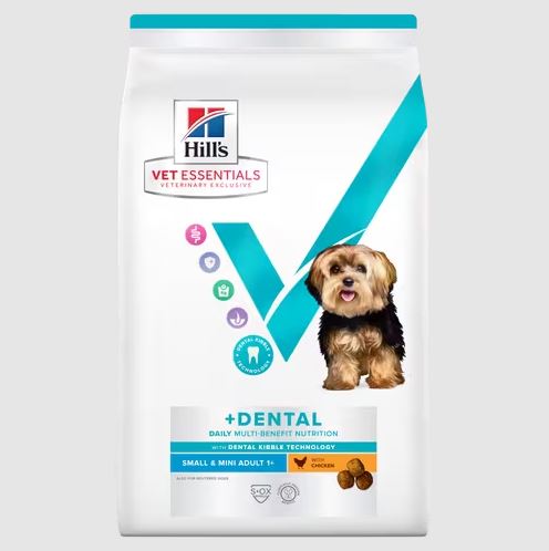 Hill's Vet Essentials Multi-Benefit + Dental Small & Mini Adult with Chicken koiralle 7 kg