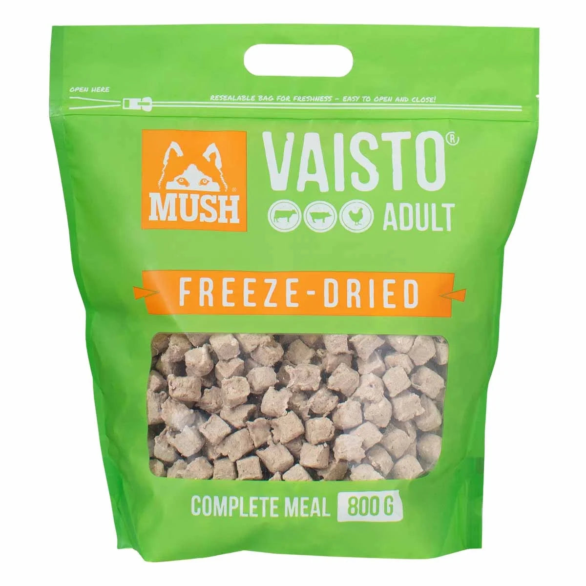 MUSH Vaisto Vihreä Freeze-Dried 800 g