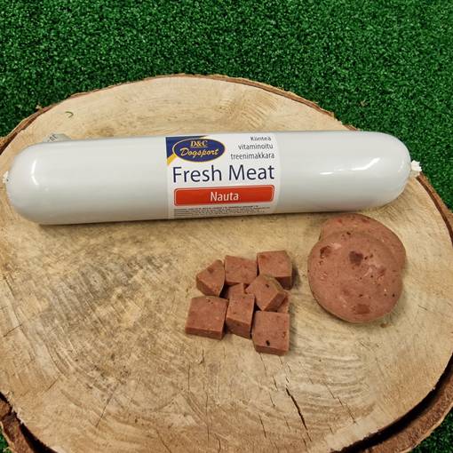 D&C Fresh Meat treenimakkara nauta 20 x 400 g SÄÄSTÖPAKKAUS