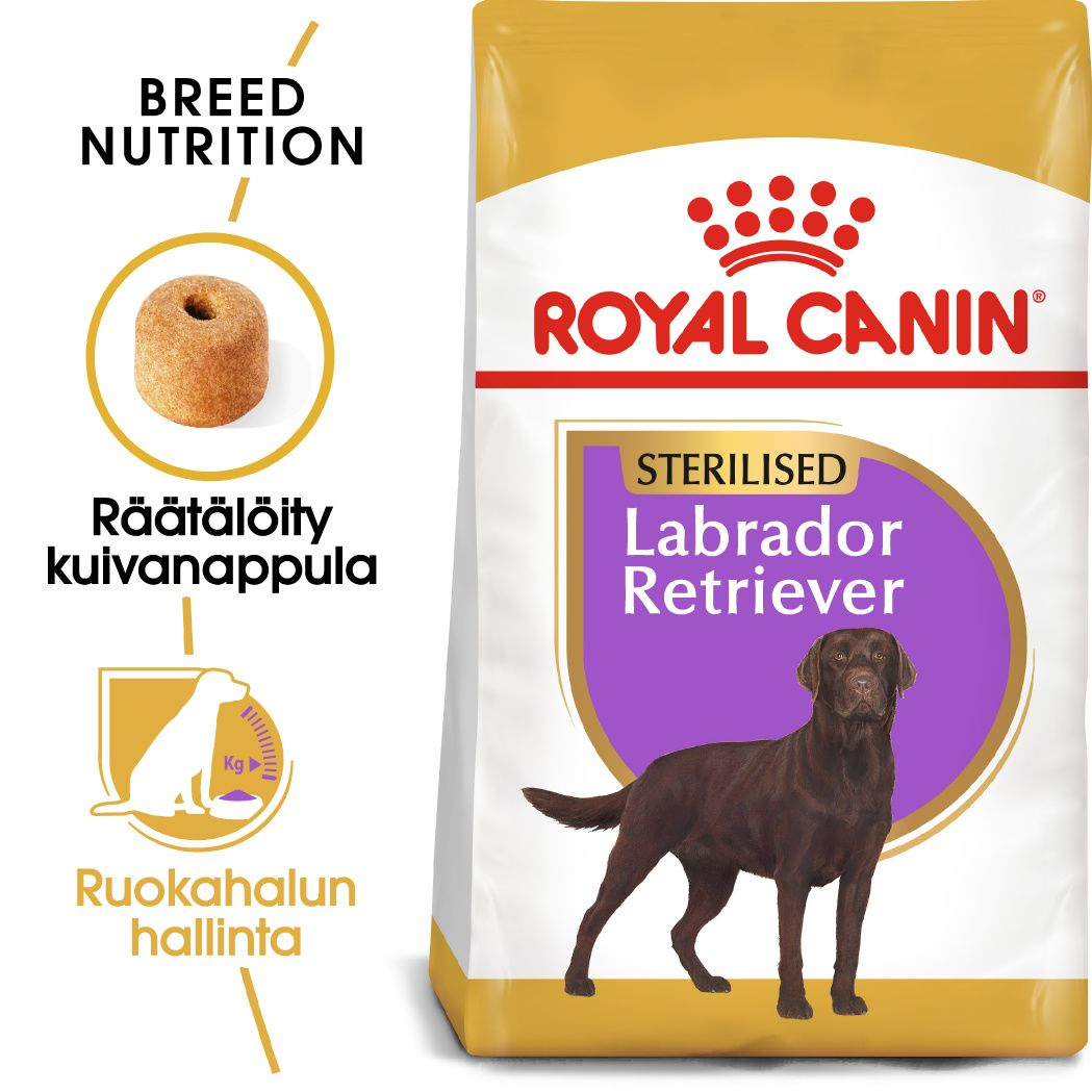 Royal Canin Labrador Retriever Sterilised koiralle 12 kg