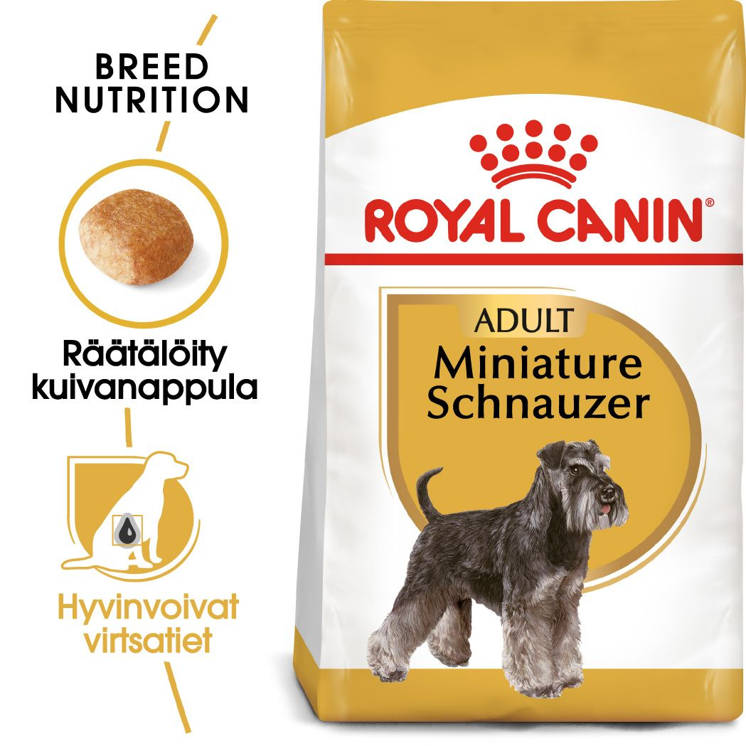 Royal Canin Miniature Schnauzer Adult koiralle 7,5 kg