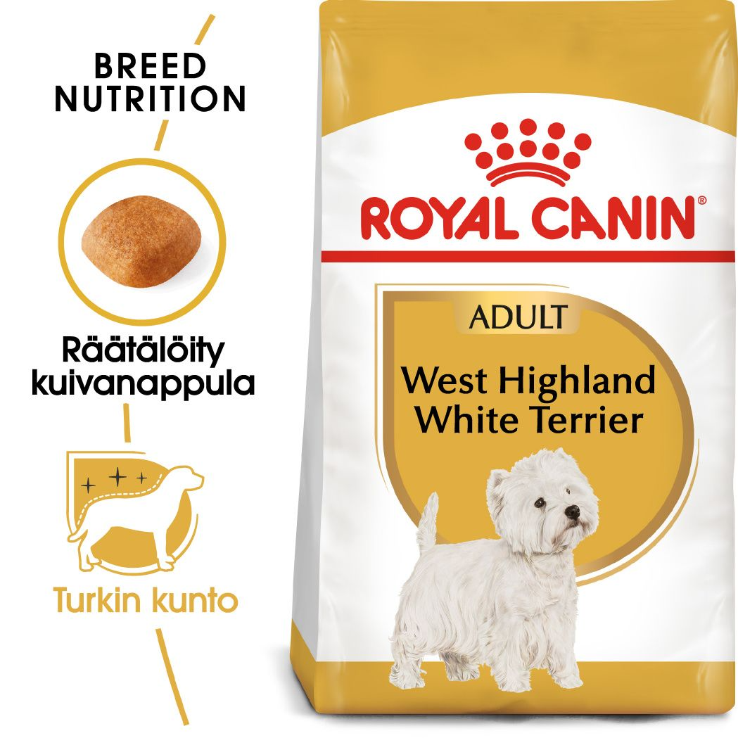 Royal Canin West Highland White Terrier Adult koiralle 1,5 kg