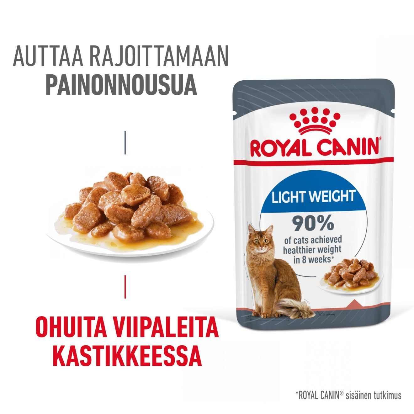 Royal Canin Light Weight Care in Gravy kissalle 12 x 85 g