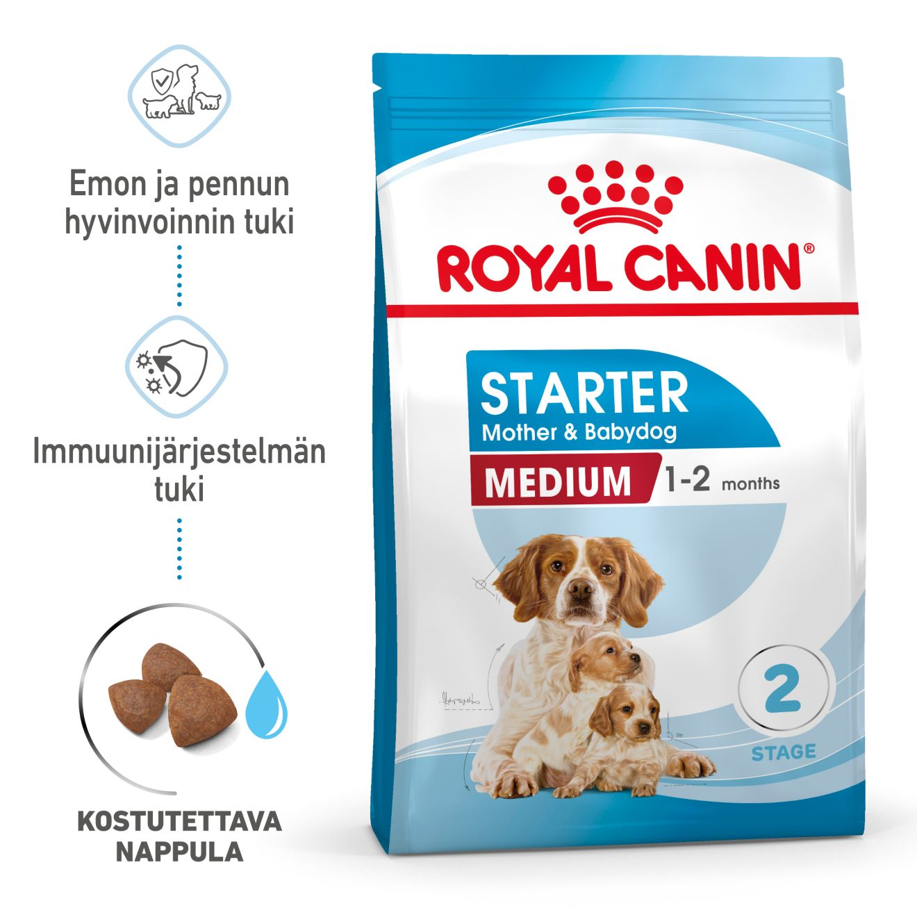 Royal Canin Medium Starter koiralle 4 kg