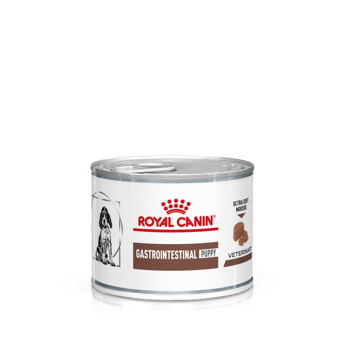 Royal Canin Veterinary Diets Gastrointestinal Puppy Mousse säilykepurkki koiran märkäruoka 195 g MAISTELUPAKKAUS