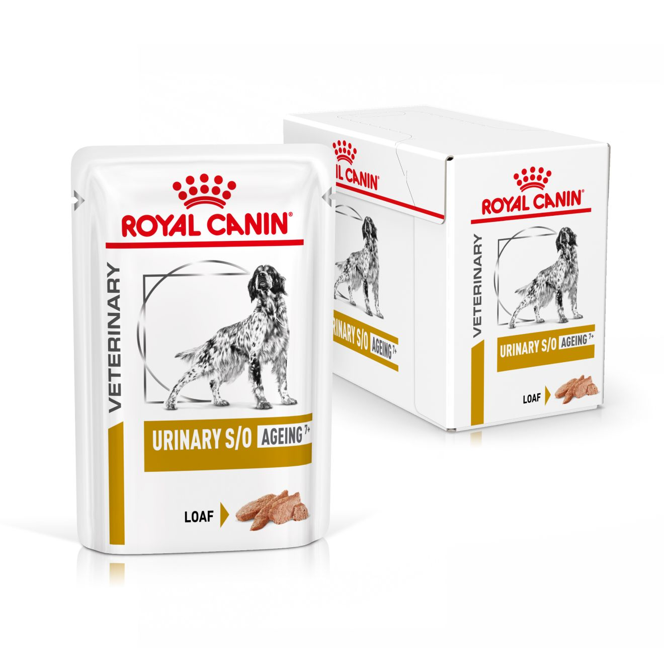 Royal Canin Veterinary Diets Urinary S/O Ageing 7+ annospussi koiran märkäruoka 12 x 85 g