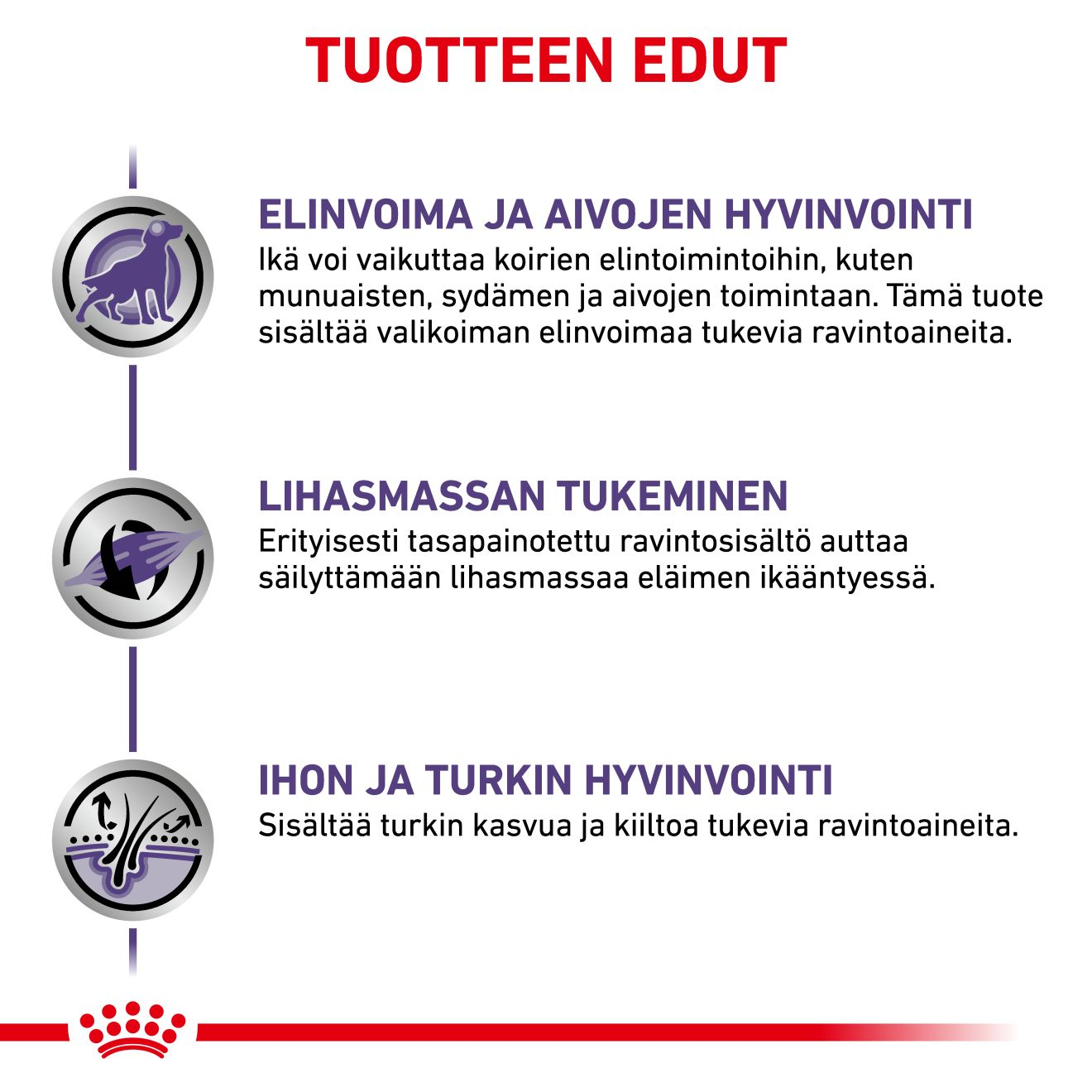 Royal Canin Veterinary Diets Health Management Mature Consult koiran kuivaruoka 10 kg PÄIVÄYSTARJOUS