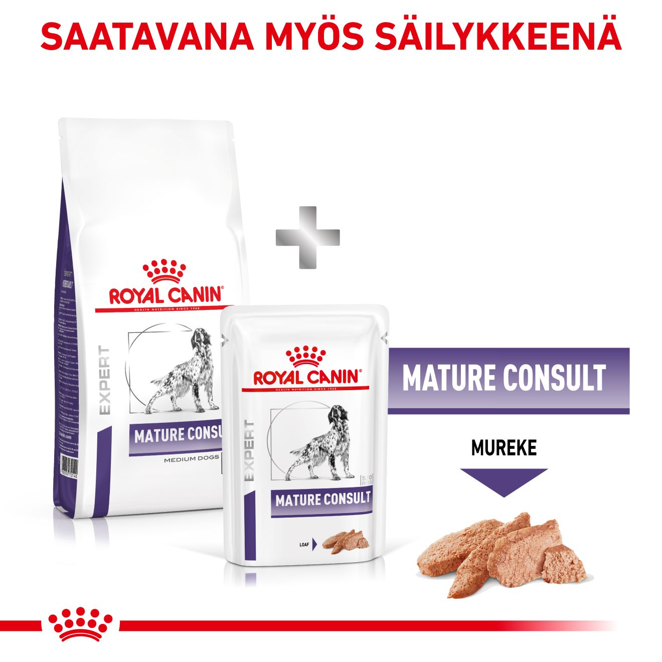 Royal Canin Veterinary Diets Health Management Mature Consult koiran kuivaruoka 10 kg PÄIVÄYSTARJOUS