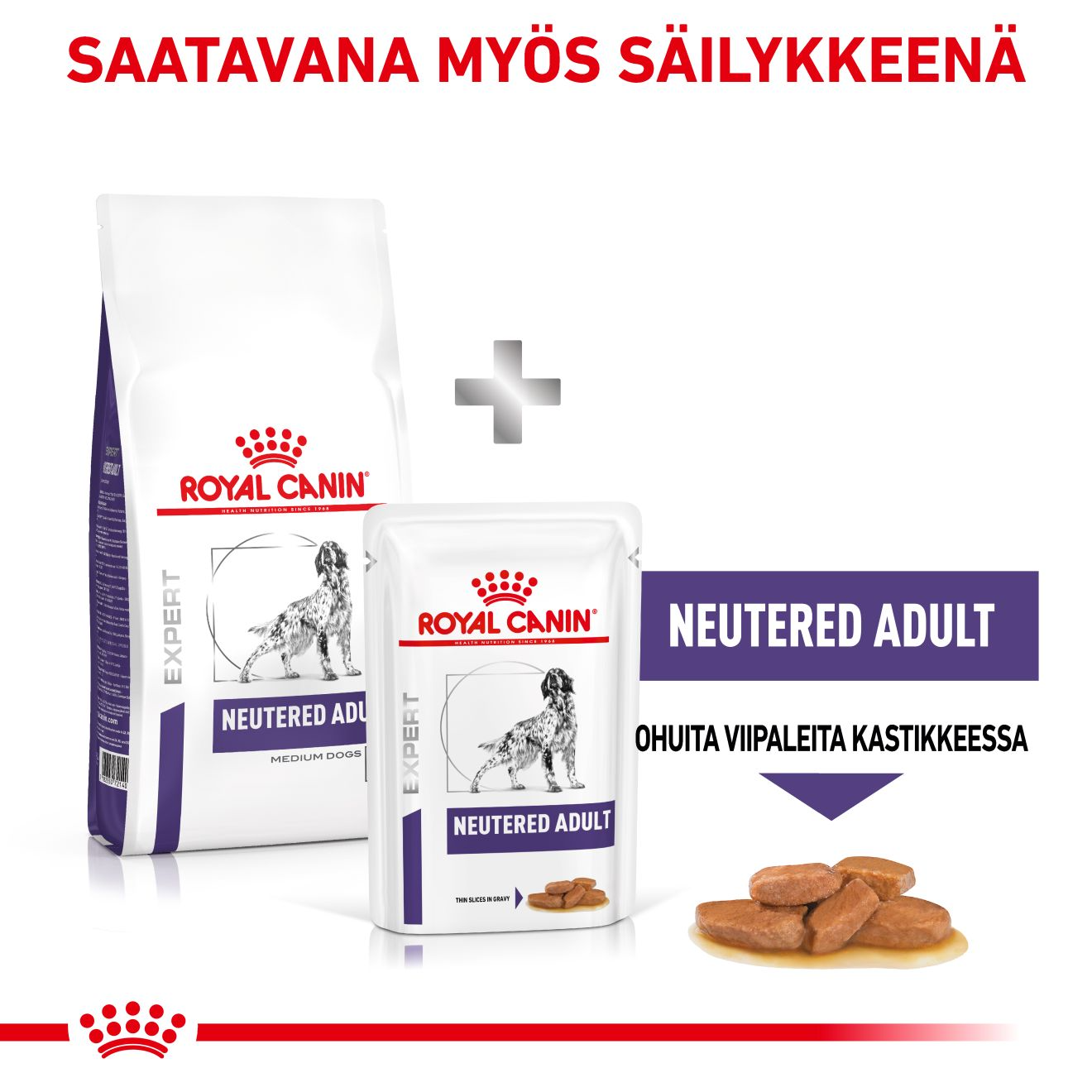 Royal Canin Veterinary Diets Health Management Neutered Adult koiran kuivaruoka 3,5 kg