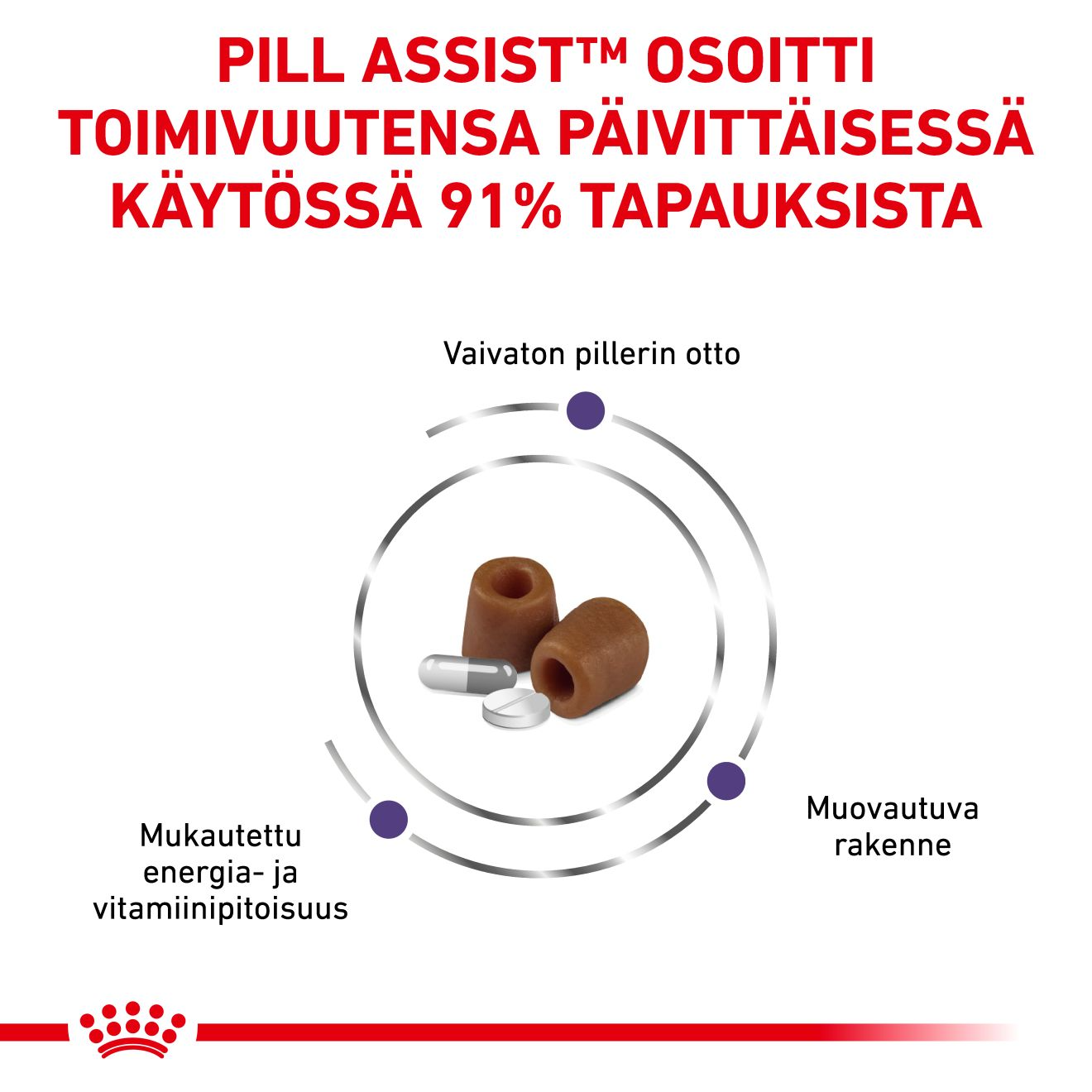 Royal Canin Veterinary Diets Pill Assist kissalle 45 g