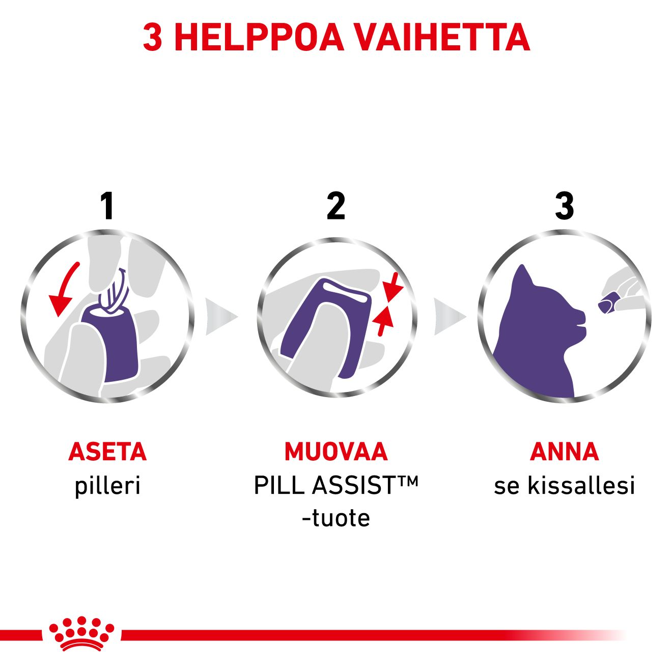 Royal Canin Veterinary Diets Pill Assist kissalle 45 g