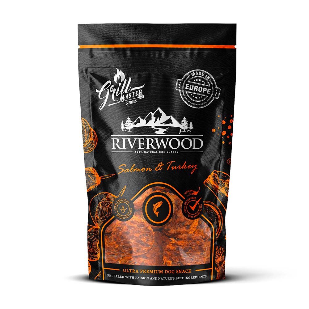Riverwood Grillmaster Kalkkuna-lohikiekko 100 g