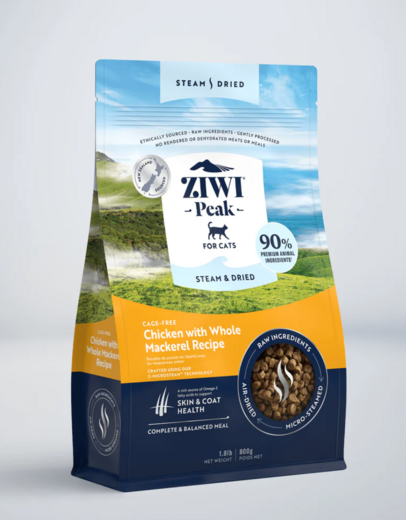 ZiwiPeak Steam & Dried Kana Kissalle 800g