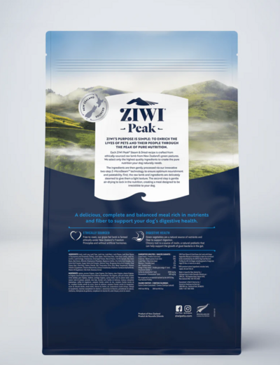 ZiwiPeak Steam & Dried Lammas Koiralle 1,5 kg