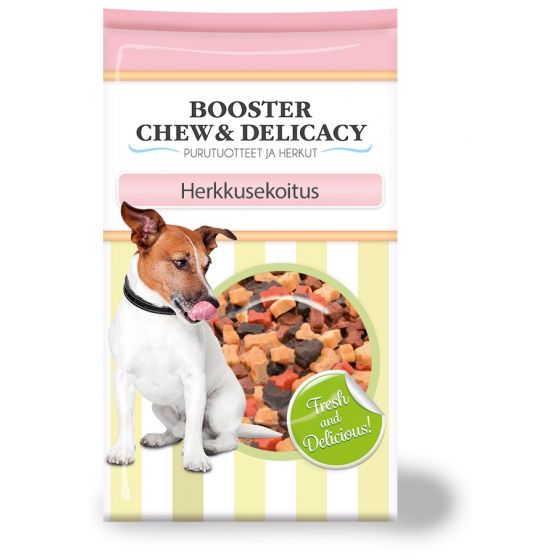 Booster Chew & Delicacy herkkusekoitus 200 g