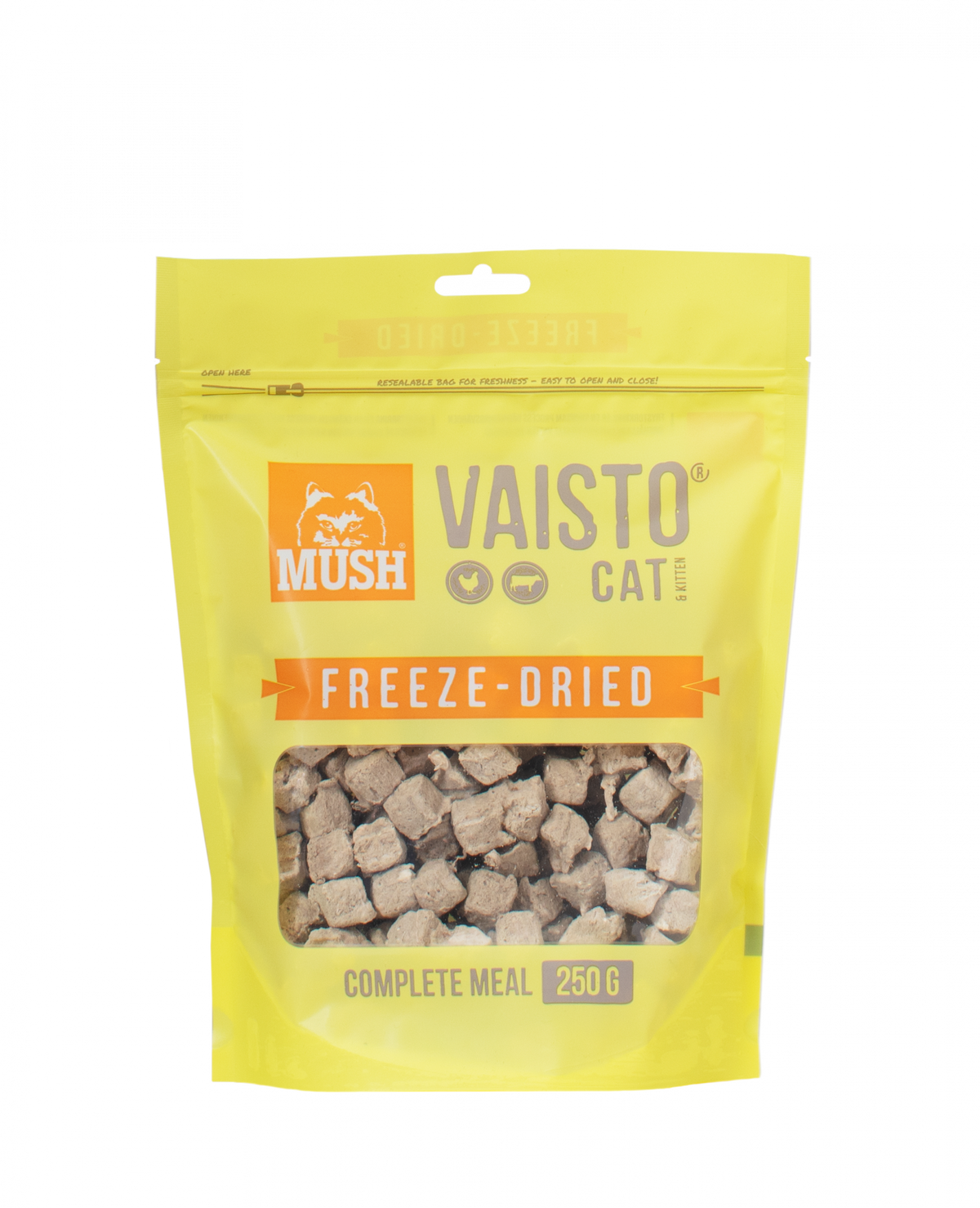 MUSH Vaisto CAT Keltainen Freeze-Dried 250 g