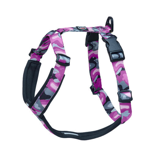 FinNero Camocolor Y-valjas pinkki XS