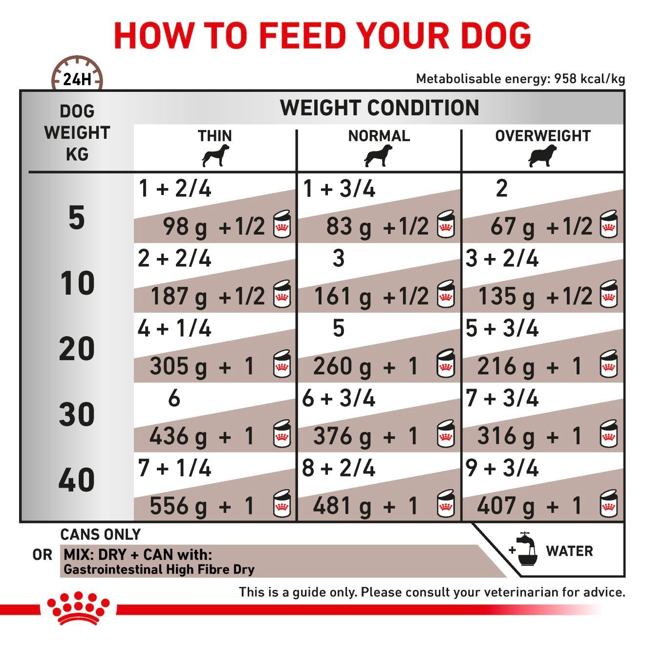 Royal Canin Veterinary Diets Gastrointestinal High Fibre Loaf säilykepurkki koiran märkäruoka 200 g MAISTELUPAKKAUS PÄIVÄYSTARJOUS