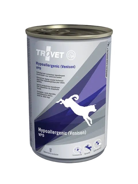 Trovet VPD Hypoallergenic peura-peruna koiralle 6 x 400 g