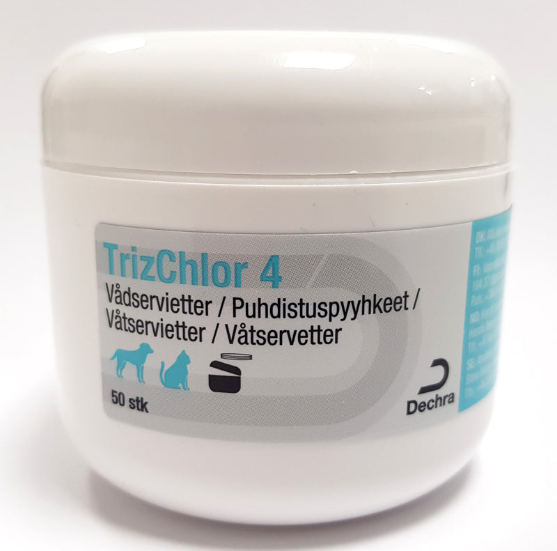 TrizChlor 4 puhdistuspyyhkeet 50 kpl