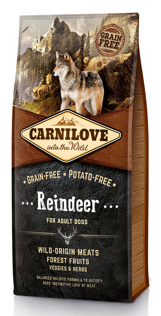Carnilove Reindeer for Adult koirille 12 kg