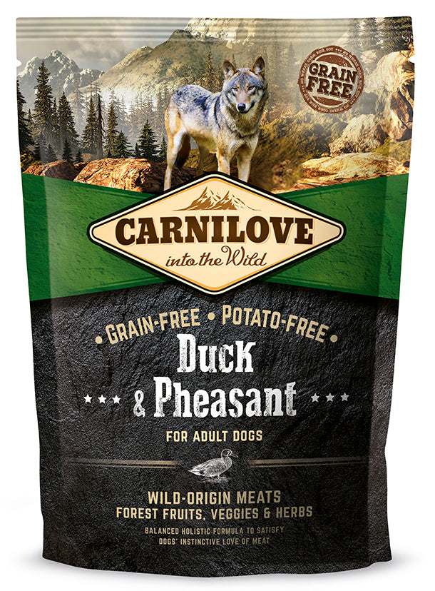 Carnilove Duck-Pheasant for Adult koirille 1,5 kg