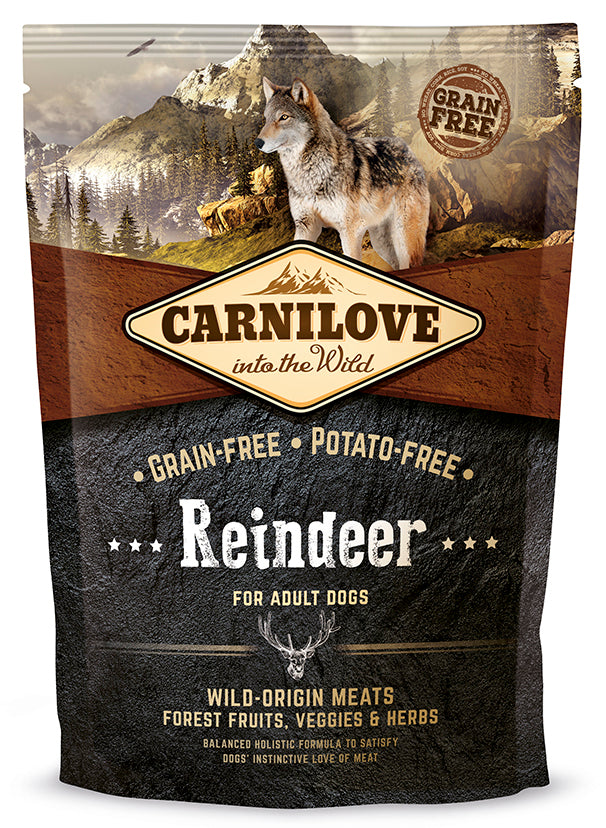 Carnilove Reindeer for Adult koirille 1,5 kg