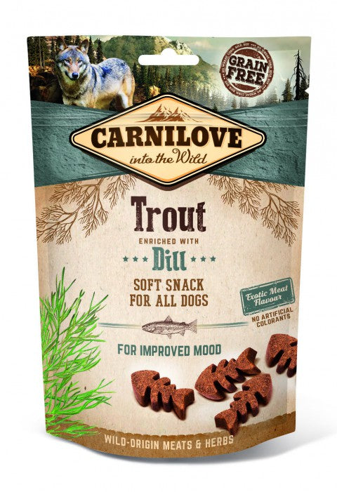 Carnilove Trout with Dill Soft Snack koirille 200 g